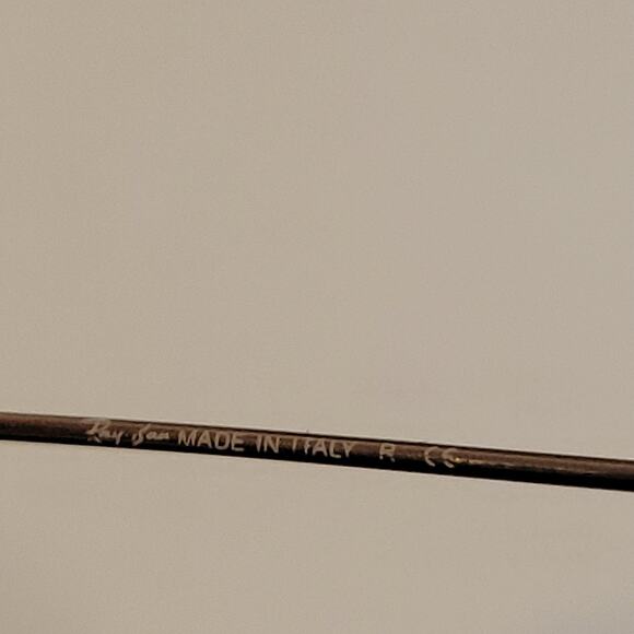 Vintage Ray-Ban RayBan RB3025 Aviator Sunglasses Mirror lens made in Italy 62mm - Picture 9 of 10